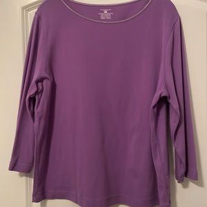 Lavender Cotton Tee